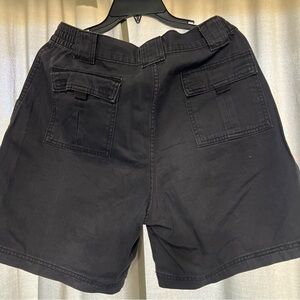 St. John's Bay Classic Black Cotton Shorts